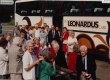 enkele leden van KBG Ganshoren ergens onderweg naar Echternach in 1992